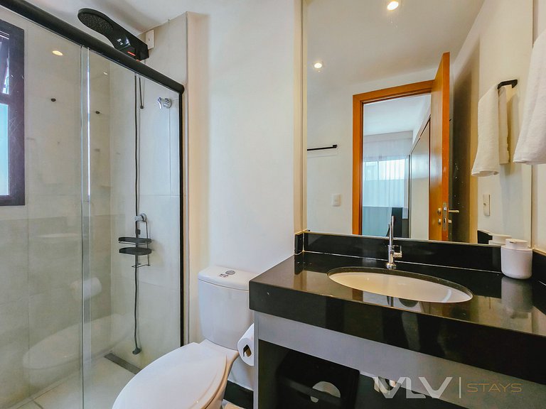 PP 307 Apê Sombra Boa - 5min Praia Porto Barra