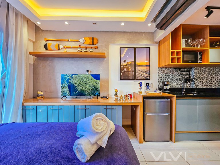 PP905 Beach + Gym + Coworking by VLV Stays