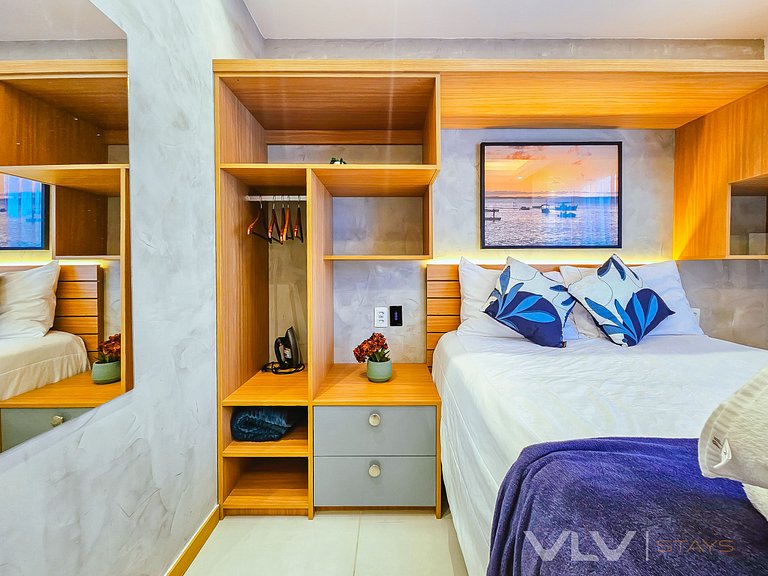 PP905 Beach + Gym + Coworking by VLV Stays