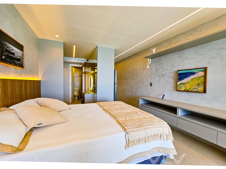 ART906 Frente Mar Perfeito Lua de Mel by VLV Stays