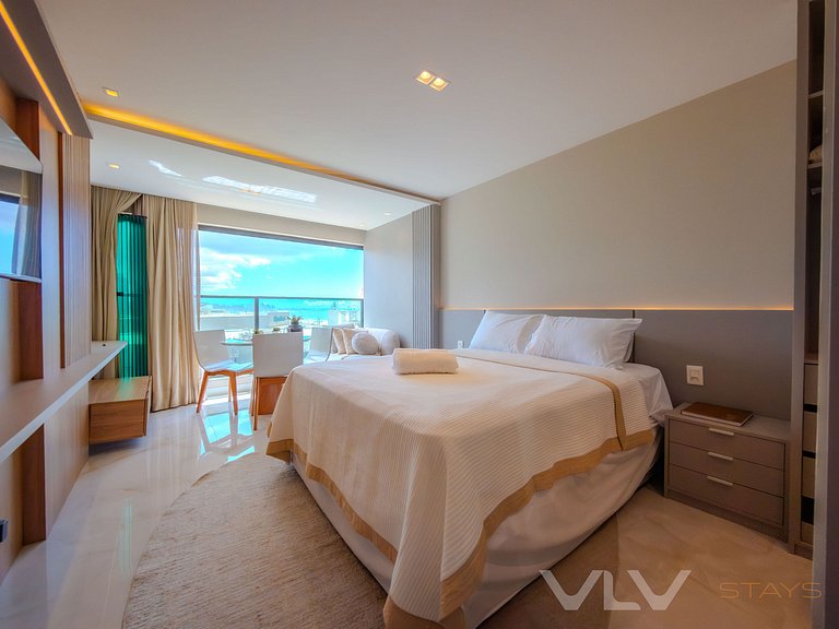 ART337 Lindo Studio vista parcial mar by VLV Stays