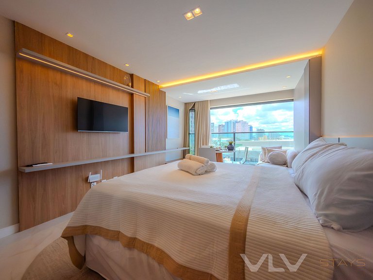 ART337 Cozy studio side sea view by VLV Stays