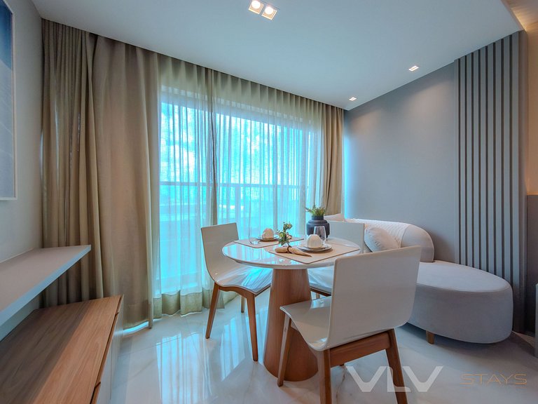 ART337 Lindo Studio vista parcial mar by VLV Stays