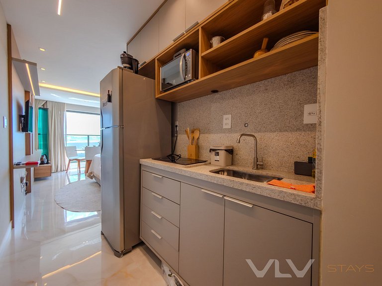 ART337 Lindo Studio vista parcial mar by VLV Stays