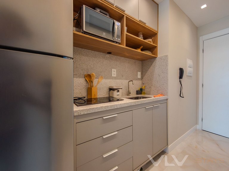 ART337 Lindo Studio vista parcial mar by VLV Stays