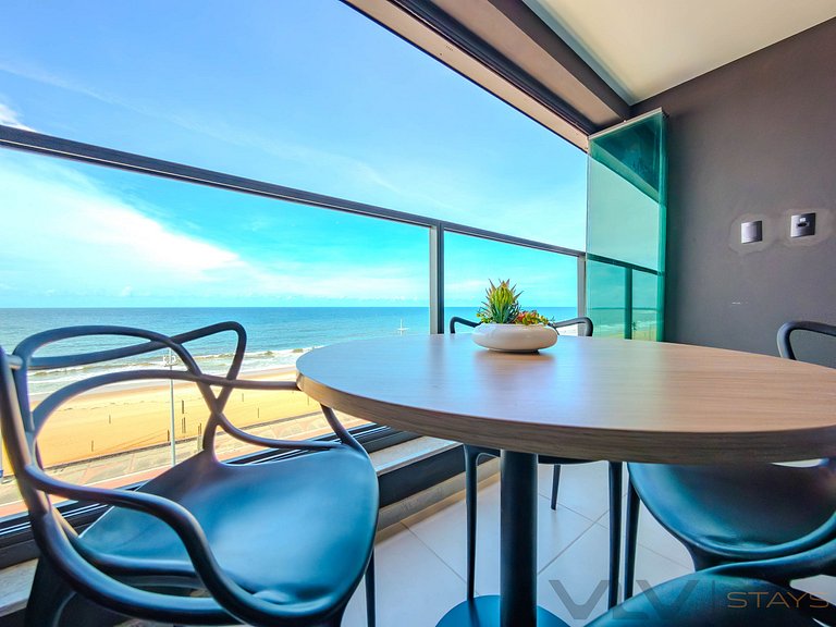 ART506 Frente Mar e com varanda by VLV Stays