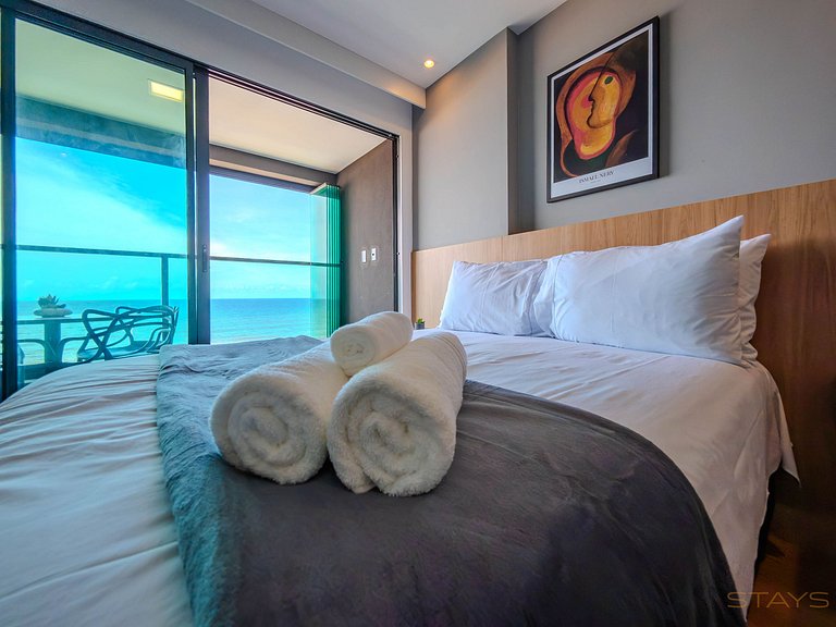 ART506 Frente Mar e com varanda by VLV Stays