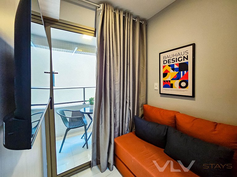 CA107 Q/S Varanda c/ Piscina Rooftop by VLV Stays