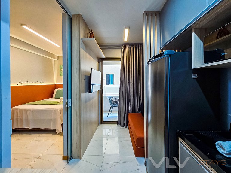 CA107 Q/S Varanda c/ Piscina Rooftop by VLV Stays
