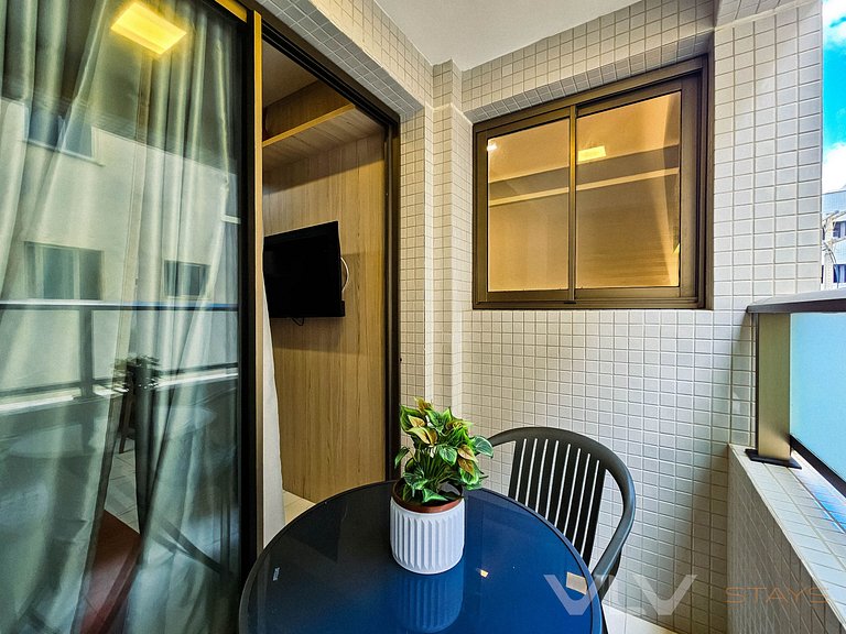 CA107 Q/S Varanda c/ Piscina Rooftop by VLV Stays