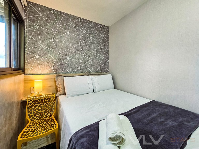 CA714 New Quarto/Sala Varanda Vista Mar