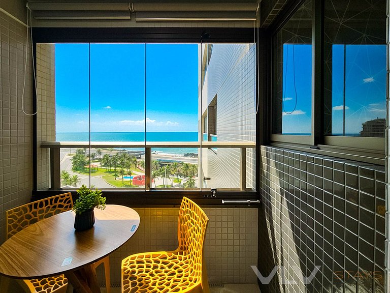 CA714 New Quarto/Sala Varanda Vista Mar