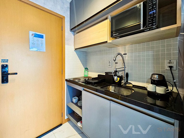 CA714 New Quarto/Sala Varanda Vista Mar