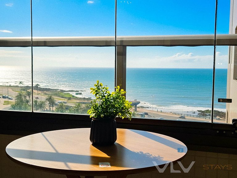 CA714 New Quarto/Sala Varanda Vista Mar