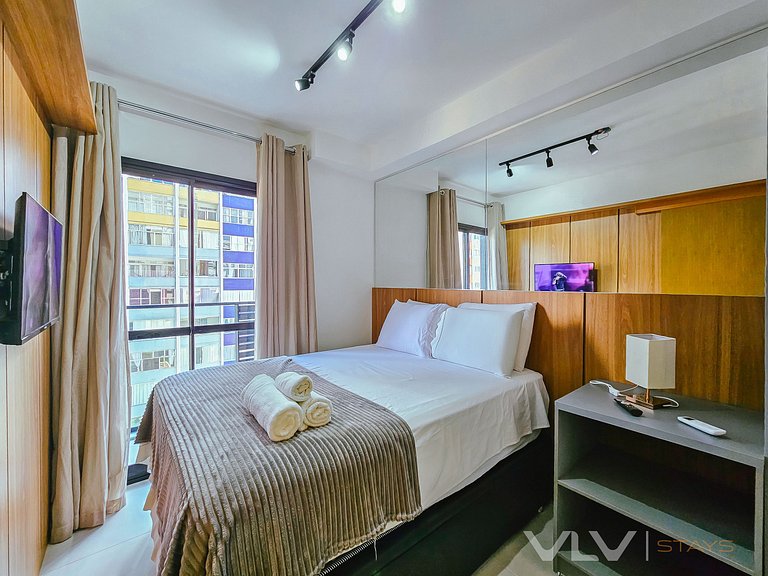 PP607 Aconchegante, perto de tudo by VLV Stays