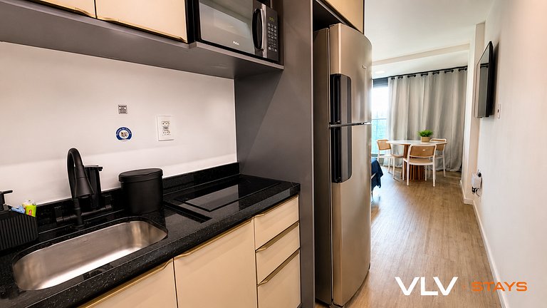 ART831 Studio aconchegante em andar alto VLV Stays