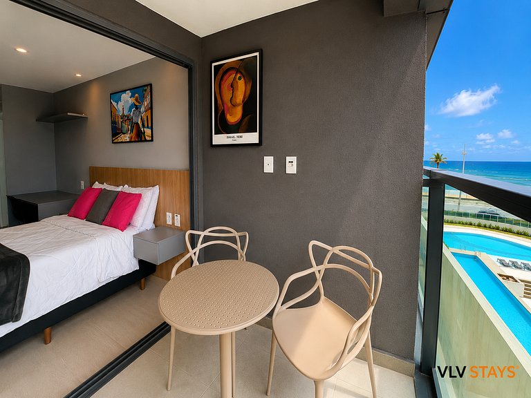 ART324 Vista Lateral c/ varanda by VLV Stays
