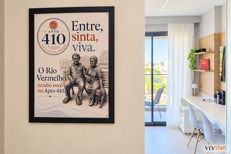 BEACH410 Studio c/ melhor localização by VLV Stays