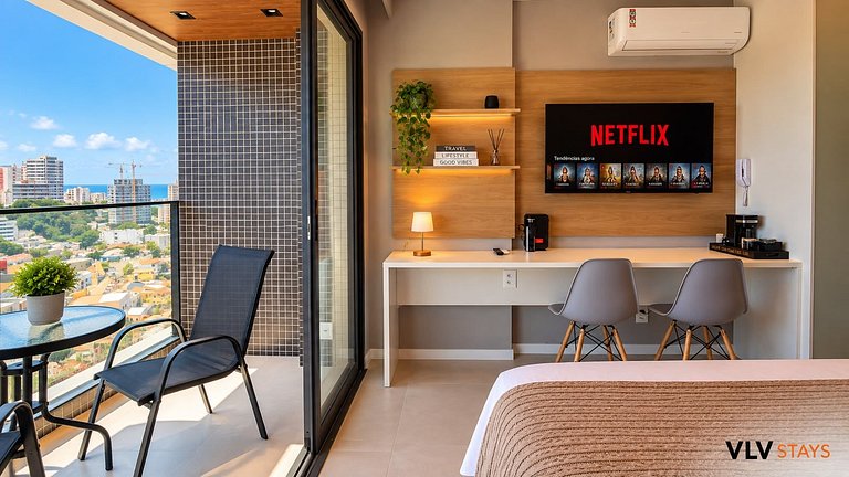 BEACH410 Studio c/ melhor localização by VLV Stays