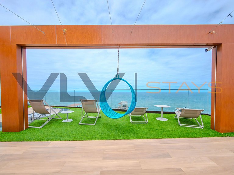LIT 760 | SkyBridge + rooftop perto do mar by VLV Stays
